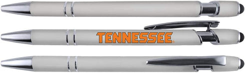 Tennessee Soft Touch Coated Metal Pen 4 Pack (4003), White, Multi by Greeting Pen