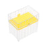 uxcell Pipette Tips Box, 96-Well Polypropylene Tip Holder for 1ml/1000ul Pipettor