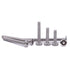 M8-1.25 x 20mm Hex Socket Head Cap Screws, 304 Stainless Steel 18-8, Flat Countersunk Machine Screws for Furniture, 20