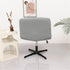 Generic Armless Protector(11) Stretch Criss Cross Chair Covers Rhombus Jacquard Chair Slipcovers Washable Office Desk