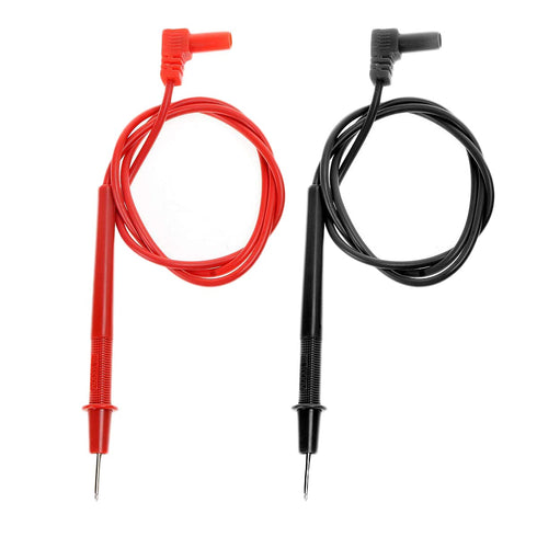 2Pair Banana Plug Multimeter Probe Pen Testing Connecting Cable Stick 2.6Ft 1000V Black Red for Digital Multimeter Meter Multi Tester Lead Wire Voltmeter
