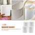4PCS Kichvoe Hanging Cup Holder for Rolling Cart - Hanging Pen Holders Storage Containers - Rolling Cart Accessories