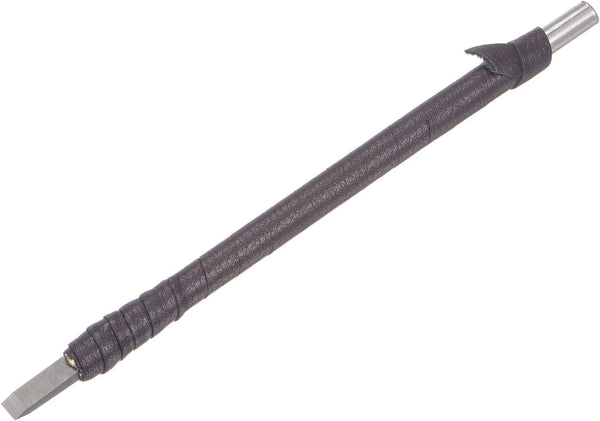 uxcell Wood Chisels Carving Knife, 5mm Tungsten Carbide Flat Tip Hand Tool Graver 150mm (6-Inch) Length