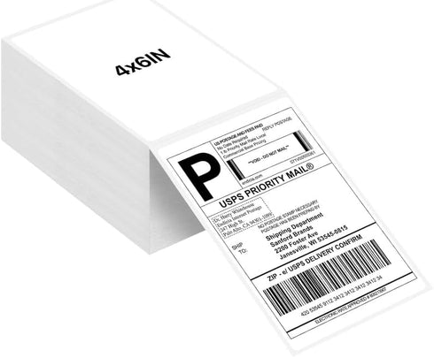 Joyberg 4x6 Thermal Labels, Shipping Labels, Strong Adhesive Thermal Label, White Printer