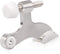 HOMOTEK 48 Pack Hinge Pin Satin Nickel Door Stopper, Adjustable Heavy Duty Door Stopper with Rubber Tips