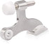 HOMOTEK 48 Pack Hinge Pin Satin Nickel Door Stopper, Adjustable Heavy Duty Door Stopper with Rubber Tips