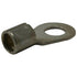 (100) Non-Insulated 6 AWG Gauge Ring Connector, 5/16" Stud Electrical Wire Terminal, USA
