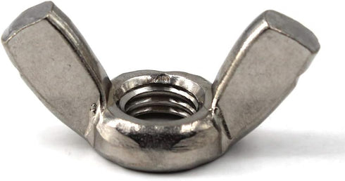 M10(3/8") 304 Stainless Steel Butterfly Wing Nut Set, DIN315, 6PCS