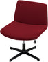Generic Stretch Cross Legged Office Chair CoversWide Office Chair Cover Modern Swivel Vanity