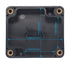 Zulkit Junction Box - IP65 Waterproof Outdoor Project Box, ABS Plastic Electrical Enclosure, Black 2.48 x 2.28 inch