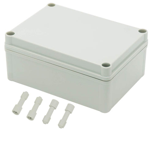 Zulkit Junction Box ABS Plastic Dustproof Waterproof IP67 Junction Boxes for DIY Electronic Projects