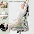 GPPYMX Seat Cushion Lumbar Support Pillow for Office Chair, Memory Foam L-Shaped Seat & Backrest Cushion for Long