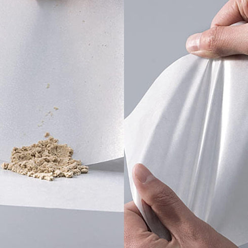 4x4 inches Cellulose Weighing Paper Sheet, Nitrogen Free, Non-Absorbing, High-Gloss (1000 Pcs)
