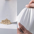 2.4x2.4 inches Cellulose Weighing Paper Sheet, Nitrogen Free, High-Gloss (1000Pcs)
