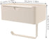 NOLITOY Wall-Mounted Toilet Holder with Garbage Bag Storage Bathroom Organizer for Small Spaces Multipurpose Tissue