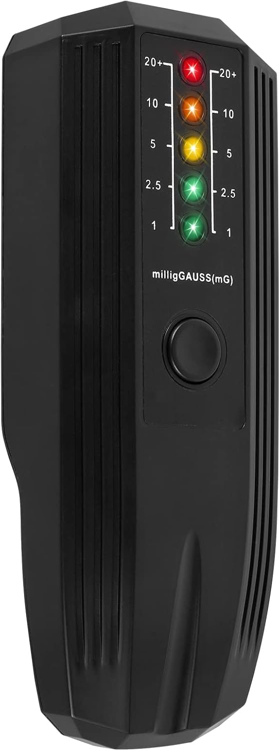 EMF Meter, High Accuracy Electromagnetic Field Radiation Detector, Battery Powered for Ghost Hunting & Industrial Use