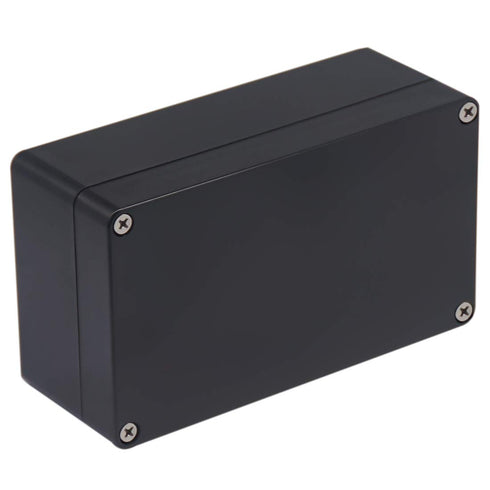 Project Box IP65 Waterproof Junction Box - Black ABS Plastic Electrical Case, DIY Project Enclosure 6.22x3.54x2.36 inch