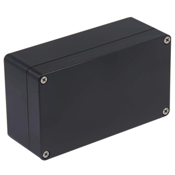 Project Box IP65 Waterproof Junction Box - Black ABS Plastic Electrical Case, DIY Project Enclosure 6.22x3.54x2.36 inch