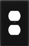 ENERLITES Duplex Receptacle Outlet Wall Plate, Gloss Finish, Mid-Size 1-Gang Electrical Outlet Cover