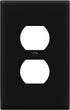 ENERLITES Duplex Receptacle Outlet Wall Plate, Gloss Finish, Mid-Size 1-Gang Electrical Outlet Cover