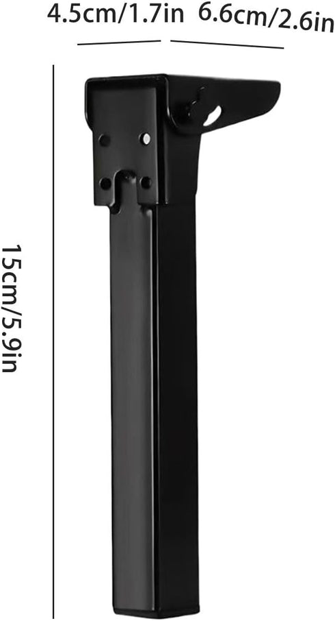 Generic Foldable Legs for Table - Carbon Steel Adjustable Dinner Table Foldable Legs,Furniture Replacement Part