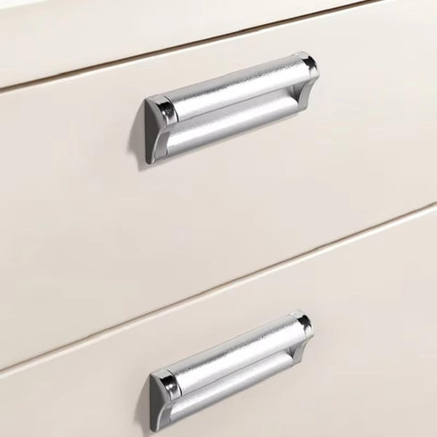 Generic Cabinet Handle Modern Minimalist Matte Silver Drawer Wardrobe Aluminum Alloy Handle Bedside