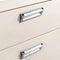 Generic Cabinet Handle Modern Minimalist Matte Silver Drawer Wardrobe Aluminum Alloy Handle Bedside