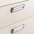 Generic Cabinet Handle Modern Minimalist Matte Silver Drawer Wardrobe Aluminum Alloy Handle Bedside