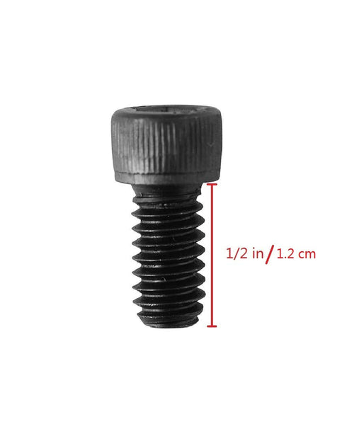 Socket Head Cap Screw, 1/4-20 x 1/2", Alloy Steel, Black Oxide, Hex Socket Coarse Thread (Quantity: 20)