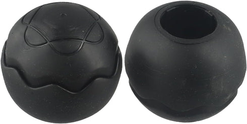 Tidevib 23mm 13-16mm 4-Pack Camping Chair Foot Pads Anti-Sink Spherical Leg Covers Non-Slip Wear-Resistant Plastic