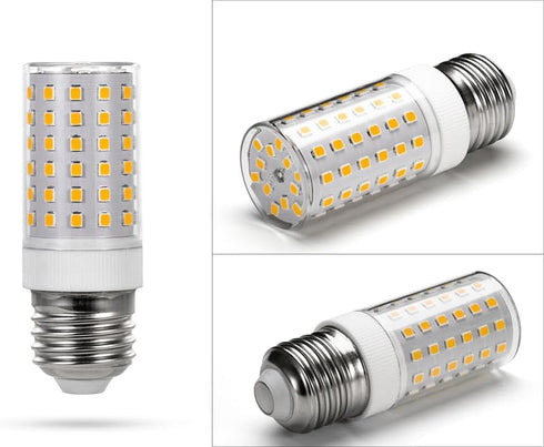 E26 Bulbs 10W (100W E26/E27 3000K Light,66 5730 Dimmable,Pack 3 LED Light Halogen Equivalent) Medium Socket Base Warm