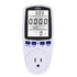YICHENG Electrical Usage Monitor, Watt Meter, Power Meter with Overload Protection, 7 Modes Display (White)
