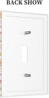 Sturin 1 3X5 Cute Owl Flowers Wall Plate Light Switch Cover Gang Single Toggle Toggle Switch Art Plates