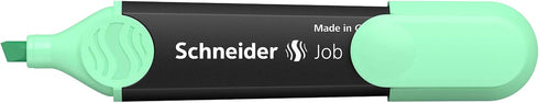 Schneider Pastel Job Highlighter Marker, Chisel Tip, Mint, Box of 10