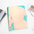 Laser A4 Soft PVC Budget Binder, 4-Ring Refillable Planner Cover with Snap Button Closure