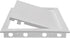 8" x 10" White Plastic Access Panel Door, Plumbing, Electricity, Alarm Wall Access Panel for Drywall