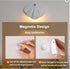 FLCXMSH 2 Pack 3 Dimming Motion Sensor Light Indoor Shell Rechargeable Night Light Wall Sconce Light Color Lamp