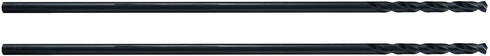 MAXTOOL 9/32"x12" 2pcs Identical Aircraft Extension Drills, HSS M2 Extra Long Deep Twist Drill Bits