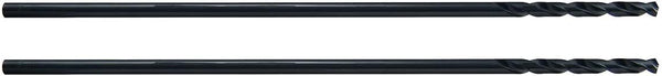 MAXTOOL 9/32"x12" 2pcs Identical Aircraft Extension Drills, HSS M2 Extra Long Deep Twist Drill Bits