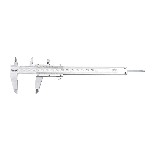 NORTOOLS Professional Vernier Caliper, Stainless Steel for Inside, Outside, Depth and Step Measurements, 6 Inch