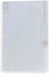 Vinyl Ring Binder Pockets - 9 ½ x 6 Inches, Fits All Standard Ring Binders, Zip Closure to Secure Belongings, 12-Pack