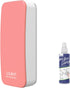 loukin Magnetic Dry Erase Eraser with 3.4 fl oz Whiteboard Cleaner, for Classroom, Home & Office Use (Pink)