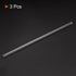 MECCANIXITY 3.3 Borosilicate Glass Stick, 7.87" Length Stir Rod Mixing Tools, Round Ends for Lab Kitchen Science