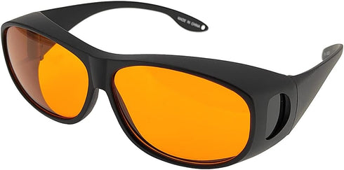 OD6 Laser Safety Glasses, UV Light Violet Blue for 405nm, 445nm, 450nm, 473nm Laser Protection