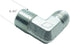 1 Piece 1/2" Male JIC (3/4"-16 Tpi) x 1/2" Male NPT Hydraulic Fitting 37° Flare to 90° Elbow Pipe Adapter by CDQBWKJGFJ