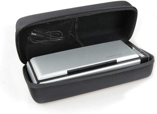 Hard EVA Protective Travel Case for Fujitsu ScanSnap S1300i Mobile Document Scanner, Hermitshell