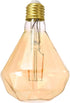 Sylvania LED Vintage Diamond Shaped Light Bulb, 2175K Amber Glow, 1 Pack