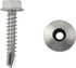 20pcs #10 x 1 Inch Metal Roofing Screws Galvanized Hex Head Sheet Metal Roof Screw for Corrugated Roofing
