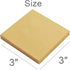 Vanpad Sticky Notes 3x3 Inches,Kraft Paper Self-Stick Pads, Easy to Post for Home, Office, Notebook, 8 Pads/Pack