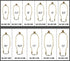 HA-1001-8PB-1 8 inch, Royal Designs, Inc. Heavy Duty Harp for Lamp Shade Holder, Polished Brass Base